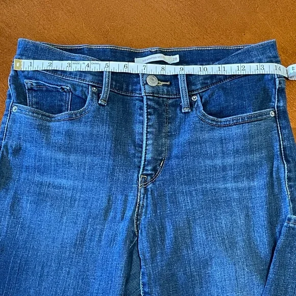 Levi's 311 Shaping Skinny Denim Jean Pants Size 28 - Picture 9 of 14